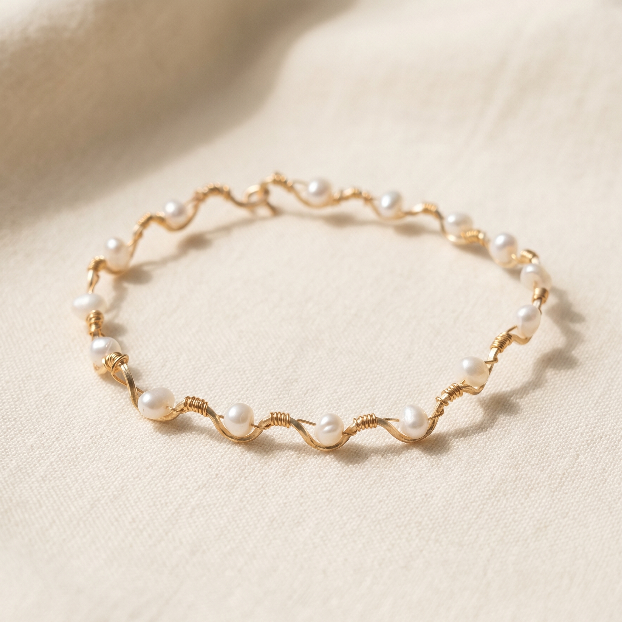 Pearl Wave Bracelet