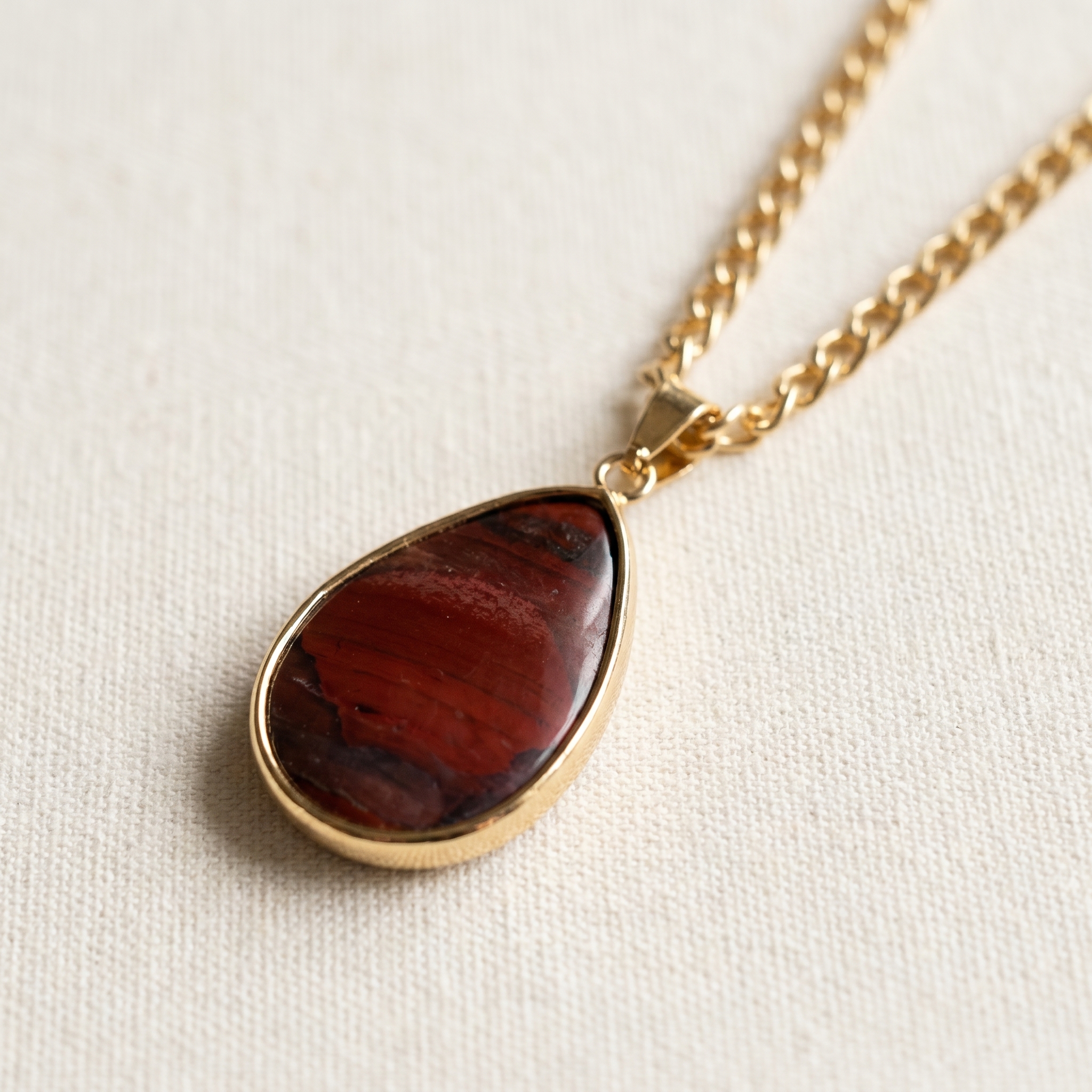 Red Jasper Drop
